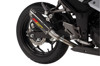 Carbon Fiber MGP Growler Slip On Exhaust - for 13-17 Kawasaki Ninja 300