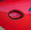 Pair of LED Flush Mount Turn Signals - Red Lens