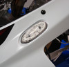 Clear Mirror Block-Off LED Flush Mount Turn Signals - GSXR: 05-16 1000, 06-21 600/750 Clear Mirror Block-Off LED Flush Mount Turn Signals - GSXR: 05-16 1000, 06-21 600/750