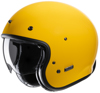 HJC V31 Deep Helmet Deep Yellow X-Large - Deep yellow open face helmet, size X-Large