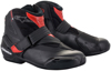 Alpinestars SMX-1 R V2 Boots Black/Red Size 48 (US 13)