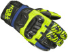Cortech Revo Sport ST Gloves Blue Hi-Viz Small - Sport riding gloves in blue/hi-viz, size small