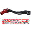 Billet Shift Lever Kit +0mm - Black/Red - For 05-08 Honda CRF450R Billet Shift Lever Kit +0mm - Black/Red - For 05-08 Honda CRF450R