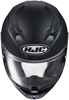 i10 Semi-Flat Black Full-Face Street Motorcycle Helmet X-Large