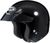 CS-5N Solid Black 3/4 Open-Face Helmet Medium