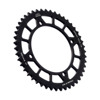 Black Aluminum Rear Sprocket - 47 Teeth 420 Pitch - For 00-23 Kawasaki KX65 Suzuki RM65