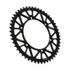Black Aluminum Rear Sprocket - 46 Teeth 520 Pitch