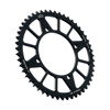 Black Aluminum Rear Sprocket - 52 Teeth 428 Pitch