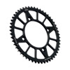 Black Aluminum Rear Sprocket - 48 Teeth 428 Pitch