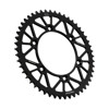 Black Aluminum Rear Sprocket - 52 Teeth 520 Pitch