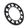 Black Aluminum Rear Sprocket - 49 Teeth 520 Pitch