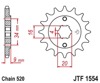 Steel Front Countershaft Sprocket - 12 Teeth 520 Pitch