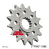 Front Steel Countershaft Sprocket Self Cleaning - 15 Tooth 520 Front Steel Countershaft Sprocket Self Cleaning - 15 Tooth 520