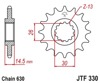 JT Steel Front Countershaft Sprocket 15T JTF330.15