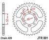 Steel Rear Sprocket - 49 Tooth 420 - For KLX110/L, Z125 Pro, DRZ110