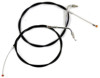 Throttle & Idle Cable Kit For 18"-20" Ape Hangers - 96-14 HD Softail Throttle & Idle Cable Kit For 18"-20" Ape Hangers - 96-14 HD Softail