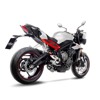 LV One Evo Carbon Fiber Slip On Exhaust Muffler - For 2017+ Triumph Street Triple 765