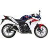GP Corsa Carbon Fiber Slip On Exhaust Muffler - For 11-12 Honda CBR250R GP Corsa Carbon Fiber Slip On Exhaust Muffler - For 11-12 Honda CBR250R