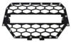 Black & Silver Front Grill w/Light Bar Opening - For 14-16 Polaris RZR 1000 XP Black & Silver Front Grill w/Light Bar Opening - For 14-16 Polaris RZR 1000 XP