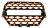 Black & Orange Front Grill w/Light Bar Opening - For 14-16 Polaris RZR 1000 XP Black & Orange Front Grill w/Light Bar Opening - For 14-16 Polaris RZR 1000 XP