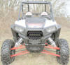 Black & Silver Front Grill w/ 10" LED Light Bar - For 14-16 Polaris RZR 1000 XP Black & Silver Front Grill w/ 10" LED Light Bar - For 14-16 Polaris RZR 1000 XP
