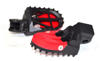 Motard Motorcycle Foot Pegs w/ Sliders - 09+ KX250F KX450F