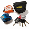 On Guard Locks Boxer Disc Lock Blue - 5.5mm Pin with Pouch & Reminder On Guard Locks Boxer Disc Lock Blue - 5.5mm Pin with Pouch & Reminder