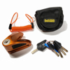 On Guard Locks Boxer Disc Lock Orange - 10mm Pin with Pouch & Reminder On Guard Locks Boxer Disc Lock Orange - 10mm Pin with Pouch & Reminder