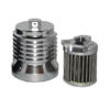 Harley V-Rod FLO Stainless Steel Spin On Polished Oil Filter - PC Racing FLO Oil Filter Harley V-Rod FLO Stainless Steel Spin On Polished Oil Filter - PC Racing FLO Oil Filter
