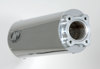 Race Mount Polished Full Exhaust w/ dB Killer - For 2003 Suzuki SV650