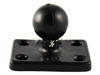 Ram Base - 1.5" x 2" Rectanngle Base w/ 1" Ball