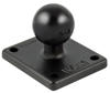 Ram Adapter - 2" x 1.7" Base w/ 1" Ball Form Garmin Zumo & TomTom Rider Ram Adapter - 2" x 1.7" Base w/ 1" Ball Form Garmin Zumo & TomTom Rider