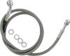 Stainless Steel Front Brake Line Kit - For 98-02 Yamaha XVS650 V-Star Classic