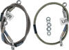Stainless Steel Front Brake Line Kit - For 96-02 Venture, Royal Star, & Road Star