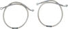 CycleFlex Stainless Steel 2 Line Front Brake Line Race Kit - For 03-05 Suzuki SV650S CycleFlex Stainless Steel 2 Line Front Brake Line Race Kit - For 03-05 Suzuki SV650S