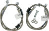 03-04 Kawasaki ZX6RR CycleFlex Stainless Steel 2 Line Front Brake Line Race Kit 03-04 Kawasaki ZX6RR CycleFlex Stainless Steel 2 Line Front Brake Line Race Kit