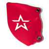Full Coverage Red Front Sprocket Cover - For 02-04 Honda CRF450R
