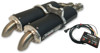 Black Dual Slip On Exhaust & EFI Tuner - For 12-14 Arctic Cat Wildcat, X, 4 Black Dual Slip On Exhaust & EFI Tuner - For 12-14 Arctic Cat Wildcat, X, 4