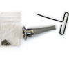 Universal USFS Approved Spark Arrestor Screen, No Drilling - For SHORT 20mm - 25.4mm (0.8" - 1.0") Round Outlet Universal USFS Approved Spark Arrestor Screen, No Drilling - For SHORT 20mm - 25.4mm (0.8" - 1.0") Round Outlet