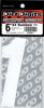 #1 6" Tall White "SX" Stick-On Race Numbers - 3 Pack #1 6" Tall White "SX" Stick-On Race Numbers - 3 Pack