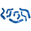 02-03 Ducati 998 S Samco Complete Radiator Hose Kit - Blue 02-03 Ducati 998 S Samco Complete Radiator Hose Kit - Blue