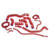 03-05 Yamaha YZF 600 R6 Samco Complete Radiator Hose Kit - Red 03-05 Yamaha YZF 600 R6 Samco Complete Radiator Hose Kit - Red