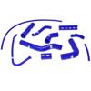 Complete Radiator Hose Kit - Blue - 06-14 Yamaha R6 Complete Radiator Hose Kit - Blue - 06-14 Yamaha R6