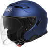 J-Cruise 2 Metallic Matte Blue 3/4 Open-Face Motorcycle Helmet X-Small