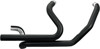 Black Power True Dual Exhaust Headers - For 95-08 Harley Touring Black Power True Dual Exhaust Headers - For 95-08 Harley Touring