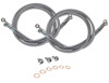 2 Line Front Stainless Steel Brake Line Kit - 04-15 YAMAHA YFZ450 2 Line Front Stainless Steel Brake Line Kit - 04-15 YAMAHA YFZ450