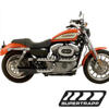 04-13 Harley Davidson XL Models SuperTrapp Black 3-Shield X Pipes Full Exhaust 04-13 Harley Davidson XL Models SuperTrapp Black 3-Shield X Pipes Full Exhaust