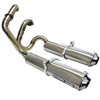 Brushed Dual 3/4 Slip On Exhaust - For 13-19 Maverick & Max 1000 Brushed Dual 3/4 Slip On Exhaust - For 13-19 Maverick & Max 1000