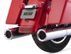 Hi Output Dual Slip On Exhaust - For 95-16 Harley Touring Hi Output Dual Slip On Exhaust - For 95-16 Harley Touring