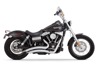 2-2 Big Radius Chrome Full Exhaust - For 06-17 Harley FXD